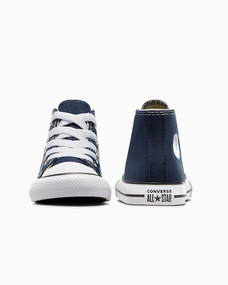 Tenisi Inalti Baieti Converse Chuck Taylor All Star Clasici Bleumarin | RO IOX13R356